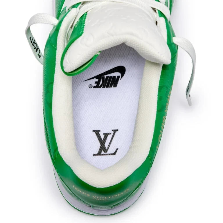 Louis Vuitton x Nike Air Force 1 Low ‘By Virgil Abloh White/Green’